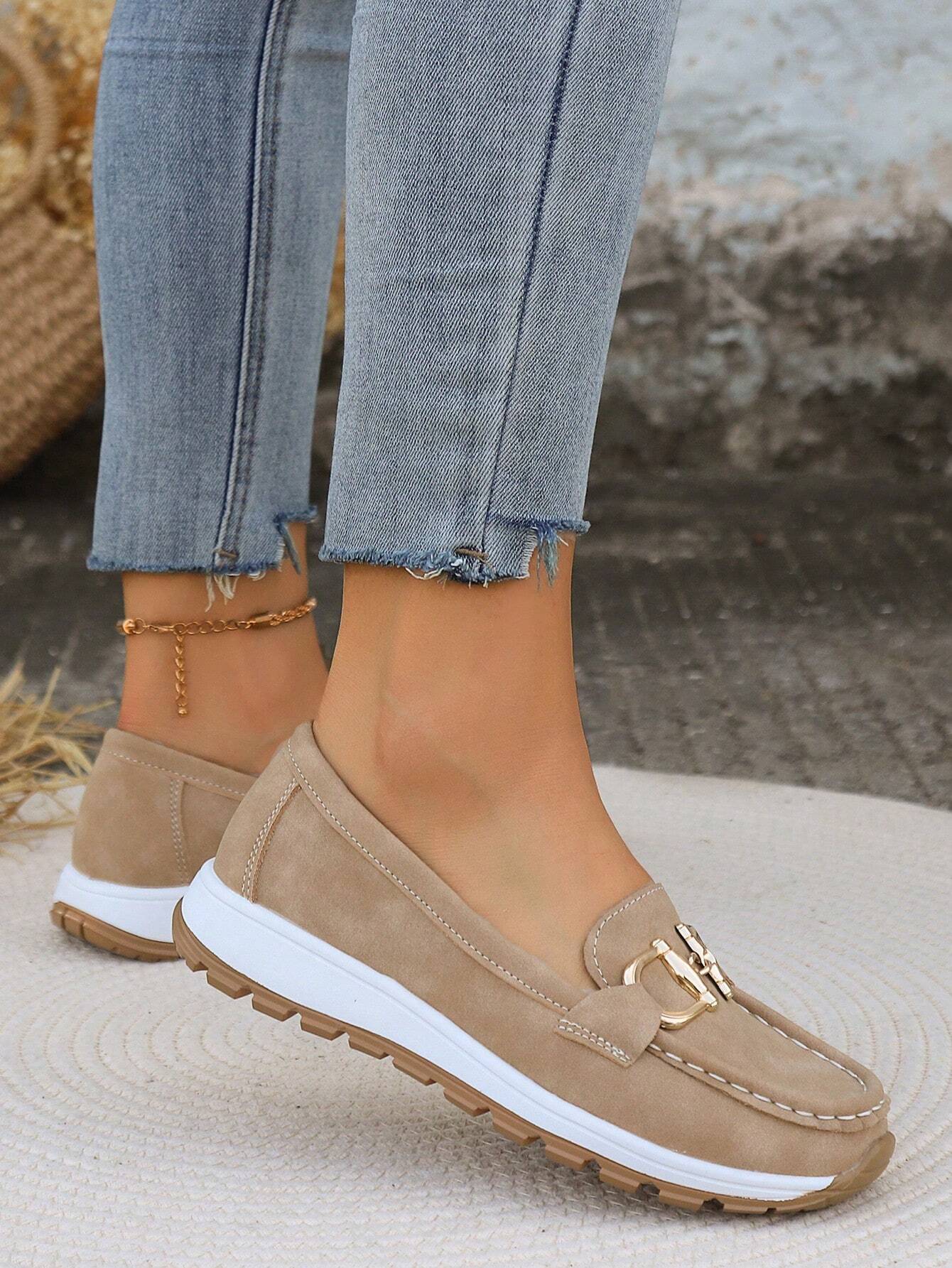 Elly - Mocasines con hebilla chic