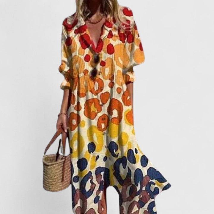 Viona | Vestido bohemio elegante