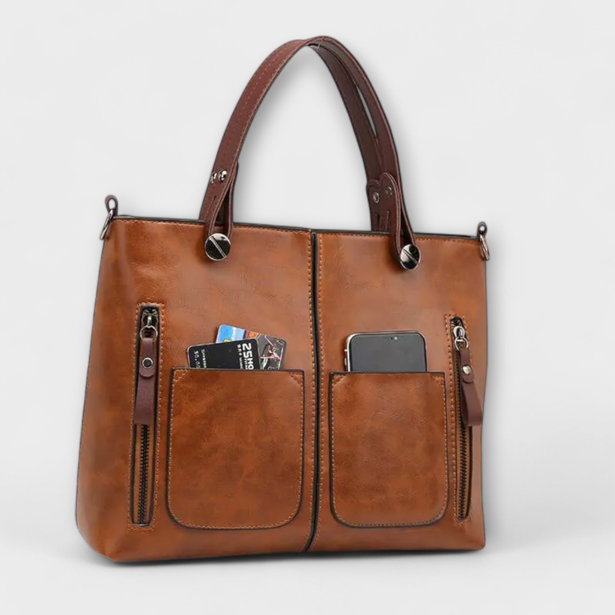Lora - Bolso de cuero elegante