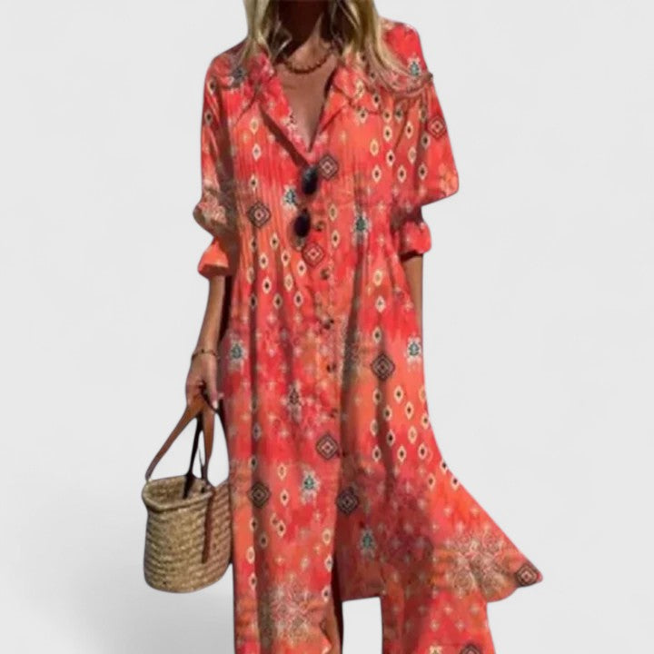 Viona | Vestido bohemio elegante