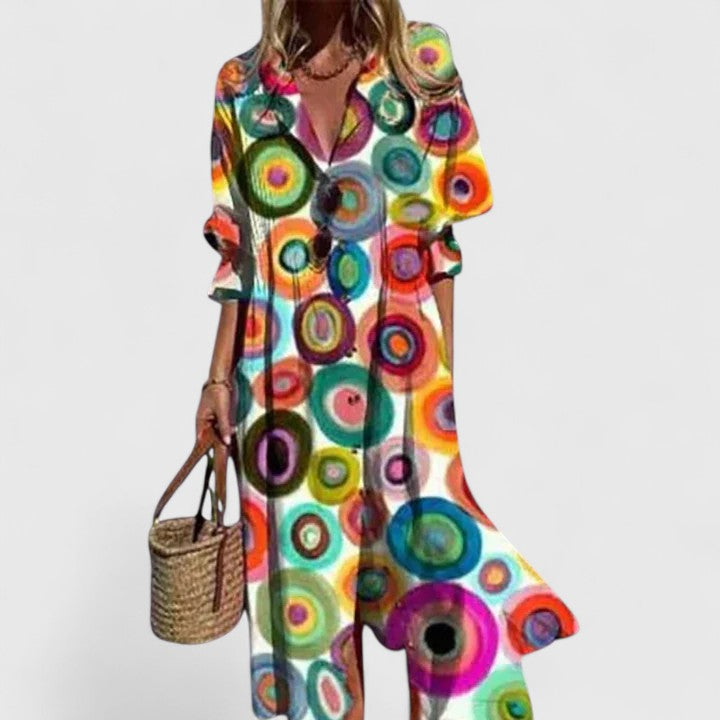 Viona | Vestido bohemio elegante