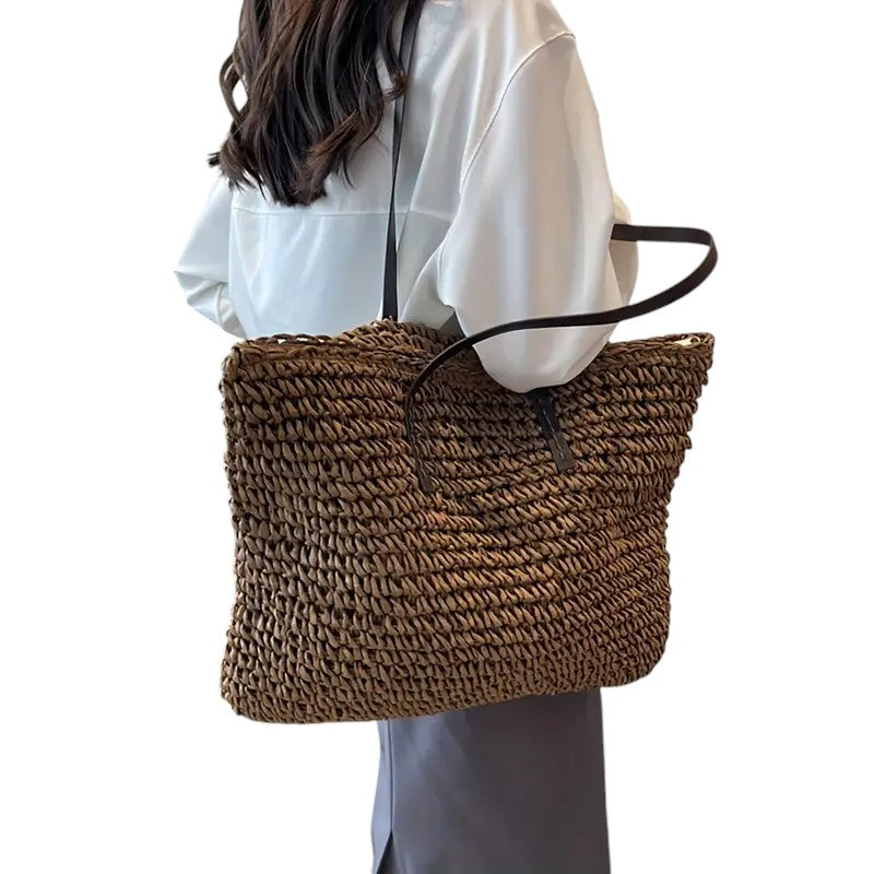 Olivia - Bolso tote tejido