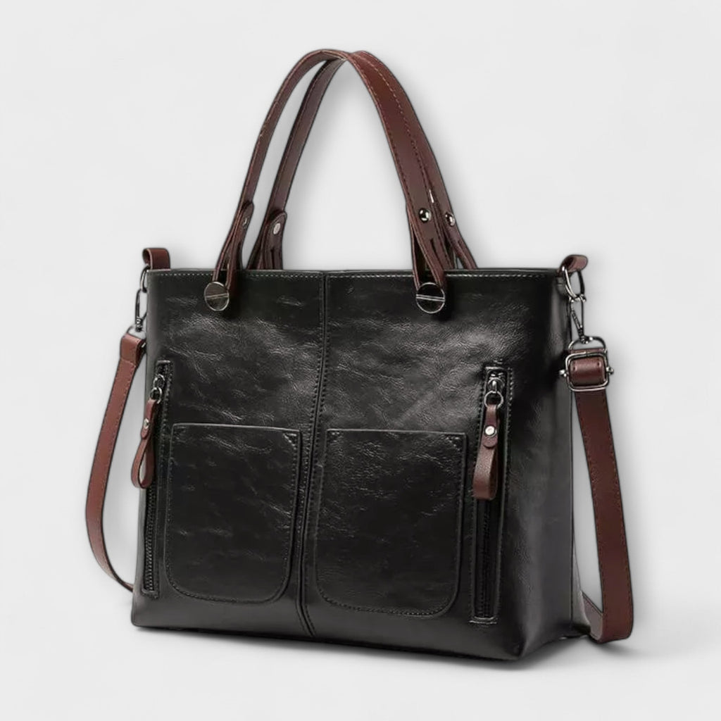 Lora - Bolso de cuero elegante