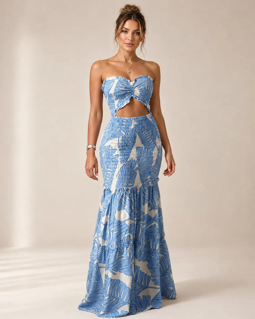 Alessia | Vestido Maxi Tropical