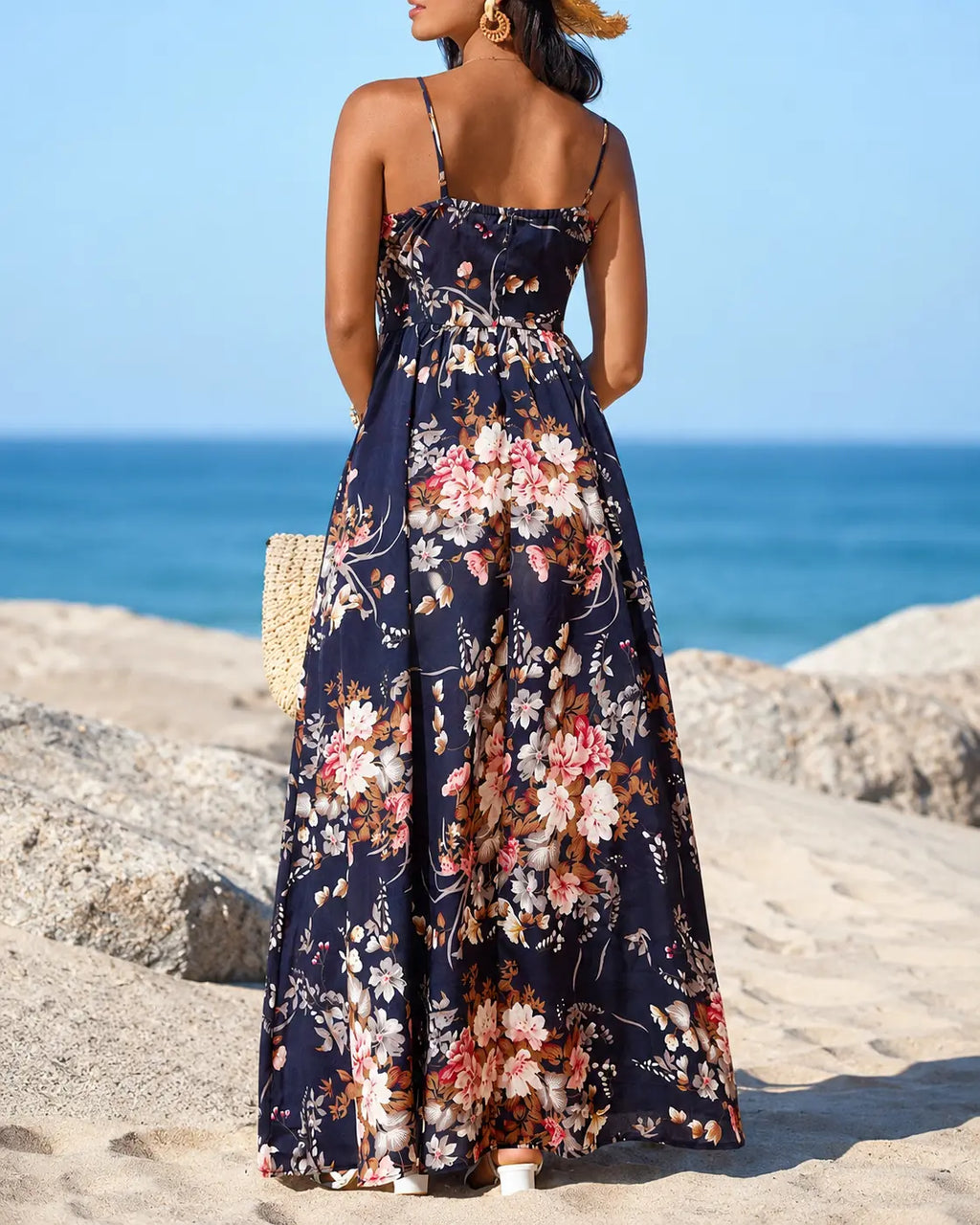 Marbella | Vestido Maxi Floral Tropical