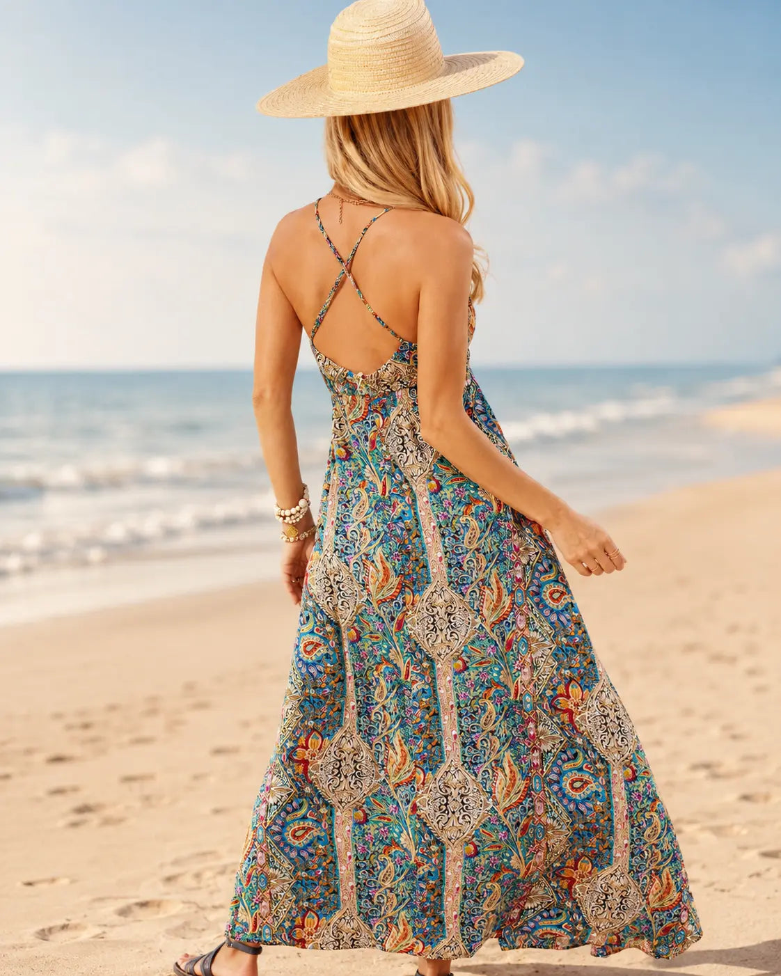 Marbella | Vestido Maxi de Escapada Costera