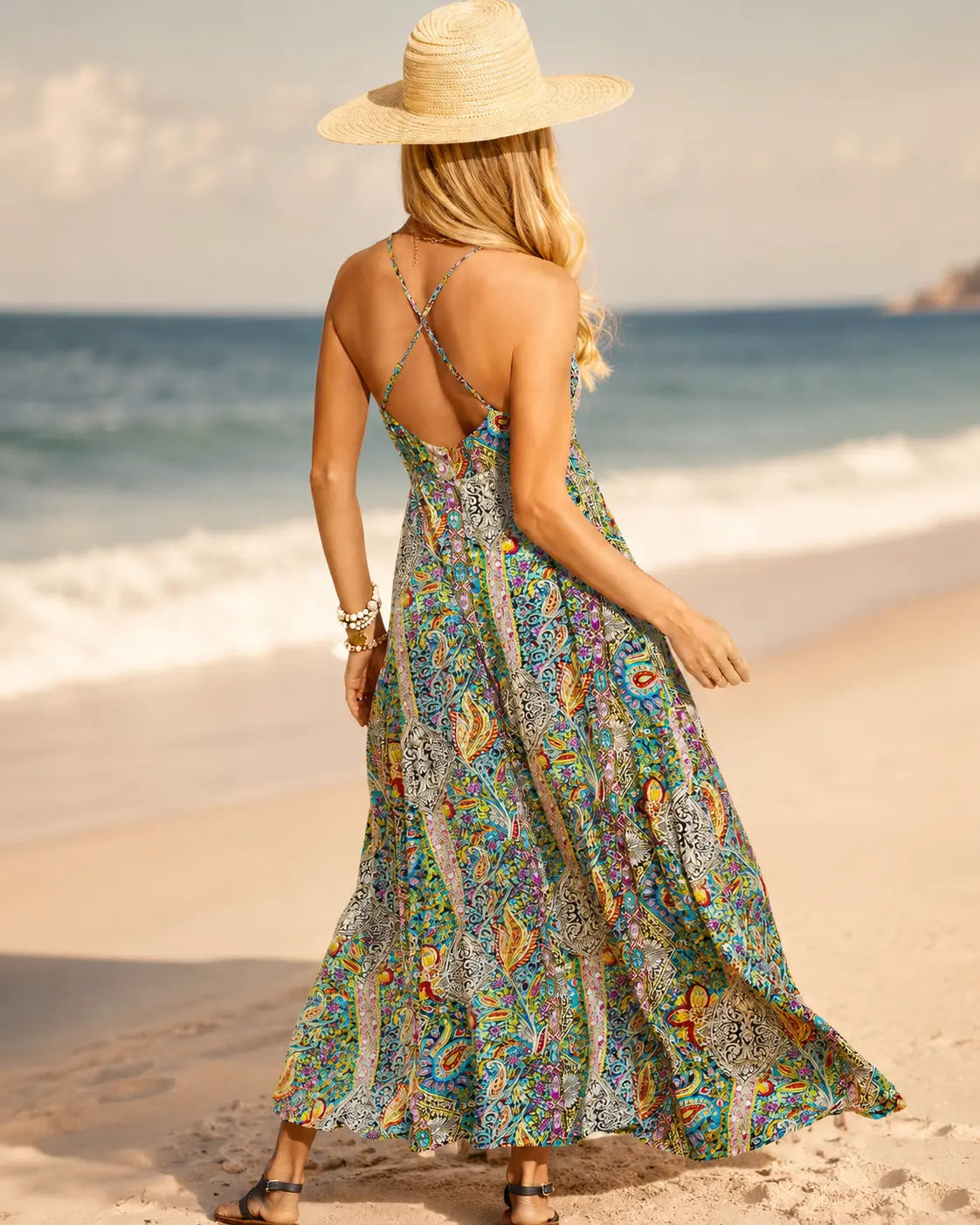 Marbella | Vestido Maxi de Escapada Costera