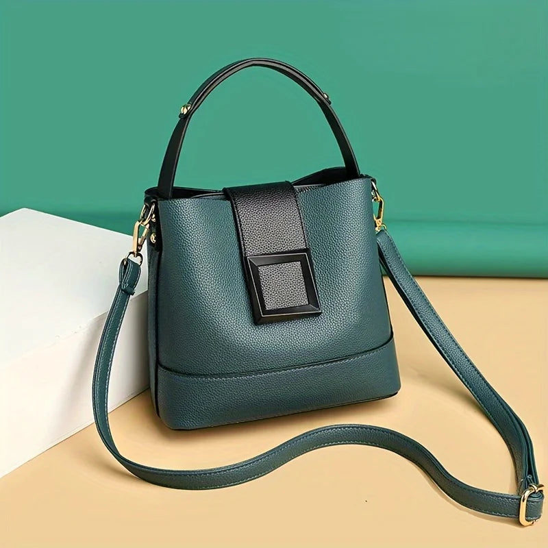 Bolso Arc Aurora de cuero granulado