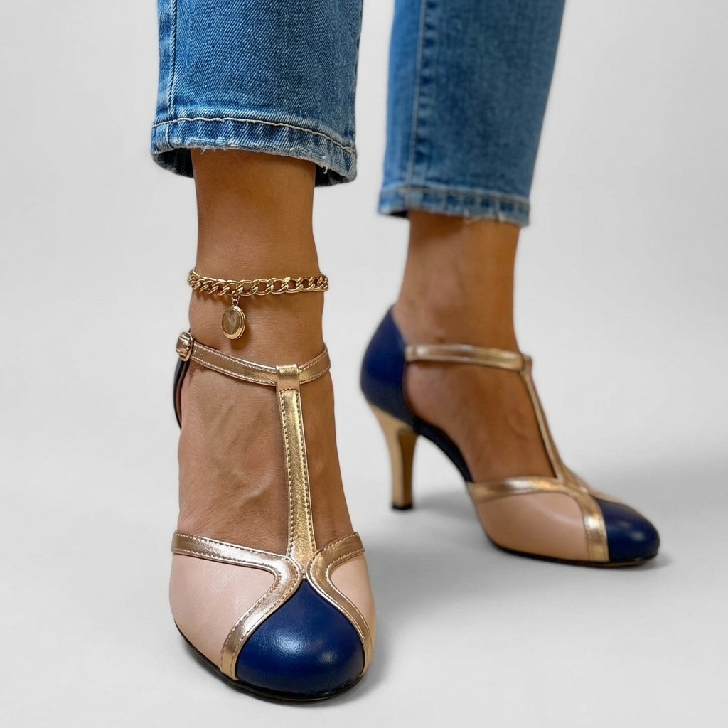 Susan | Tacones con correa en T para todo el día
